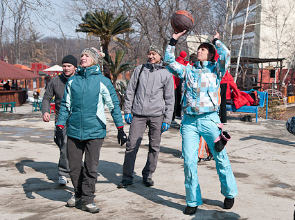 Баскетбол вошел в программу «Зимних Апельсинских игр-2012»